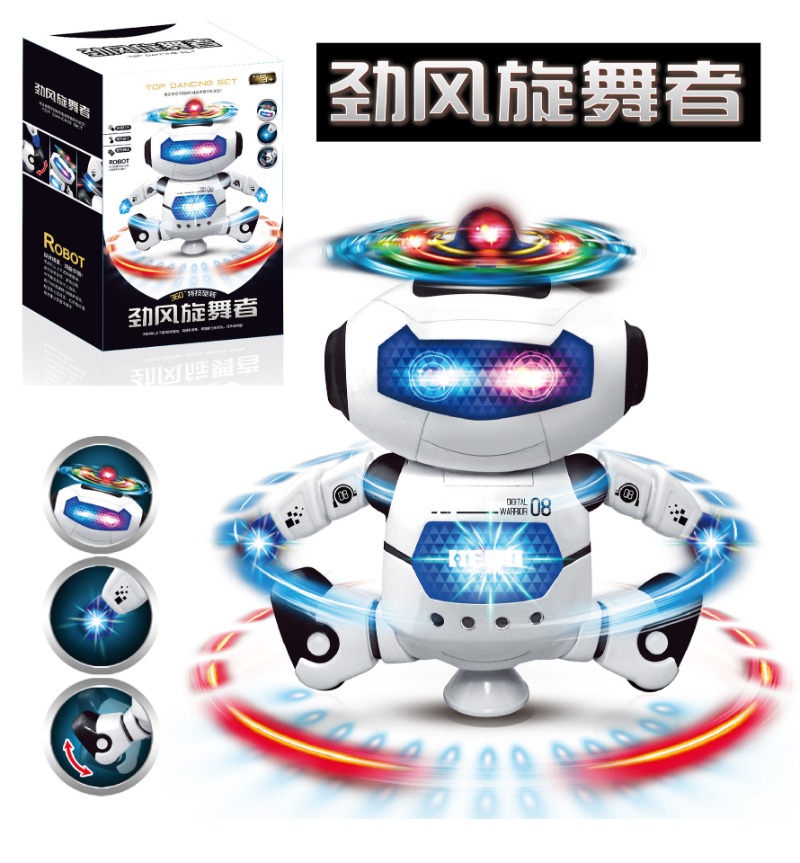 Kids Education Degree - Yeni uzay dansı yapan elektrikli robot,