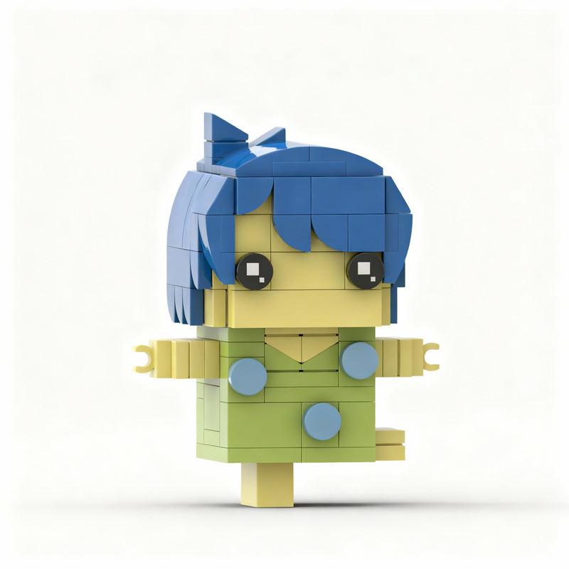 Kids Joy Education - 140 adet MOC Brickheadz Joy Inside
