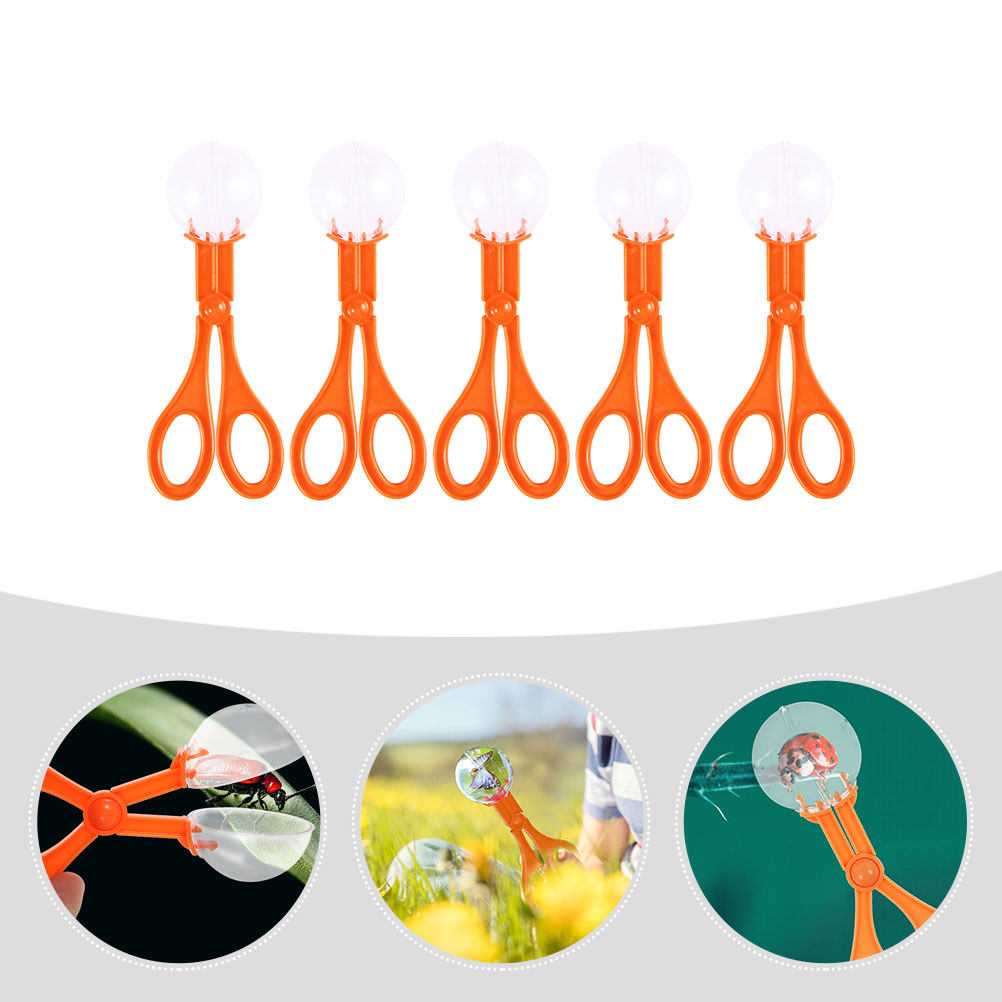Kids Education Design - 5 Adet Böcek Yakalayıcı Çocuk Plastik