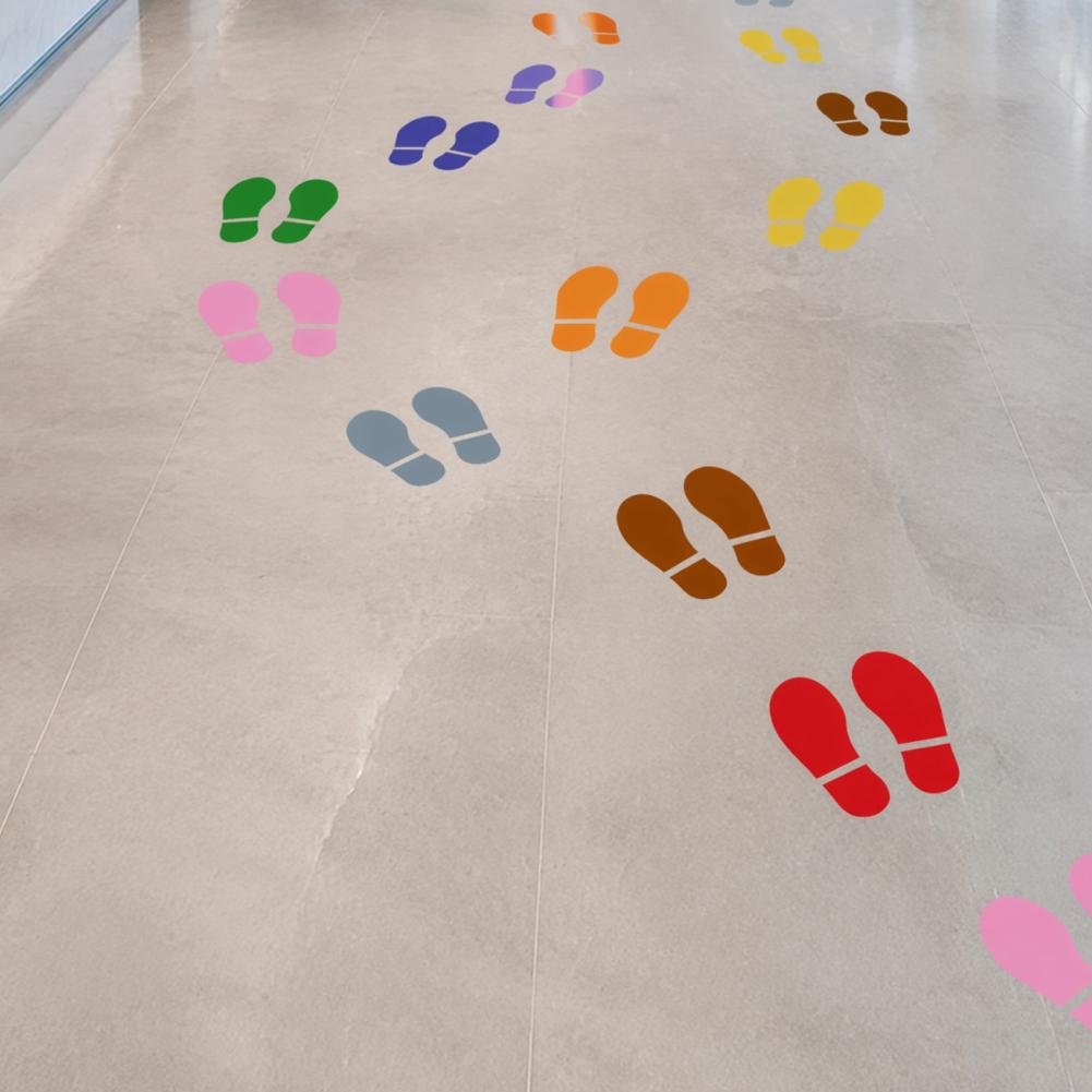 Kids Education Steps - Erken Eğitim Zemin Çıkartmaları 4 Sayfa