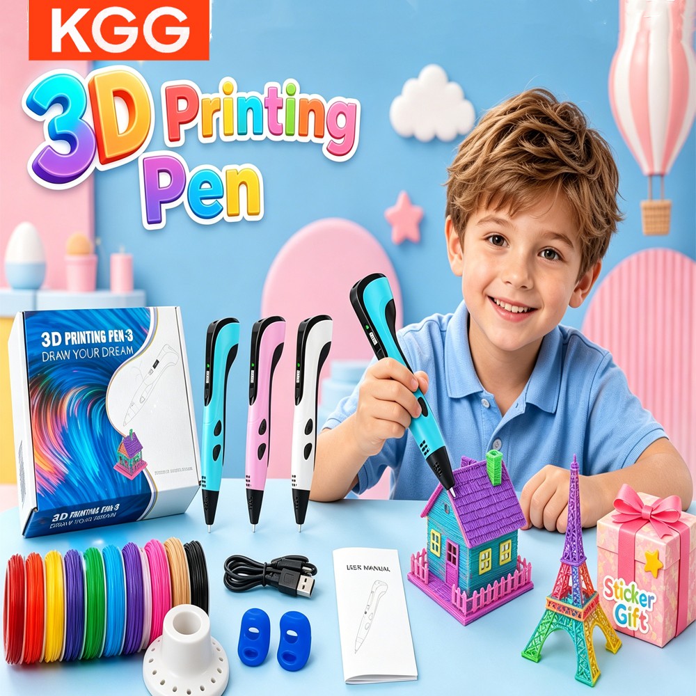 Kids Education Degree - Çocuklar için 3D Baskı Çizim Kalemi,