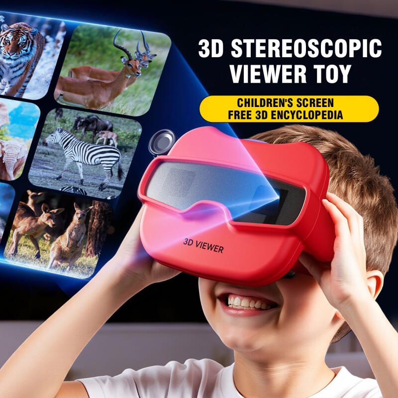 Kids Education Reels - 3D Stereoskopik Film Görüntüleyici Oyuncak 6