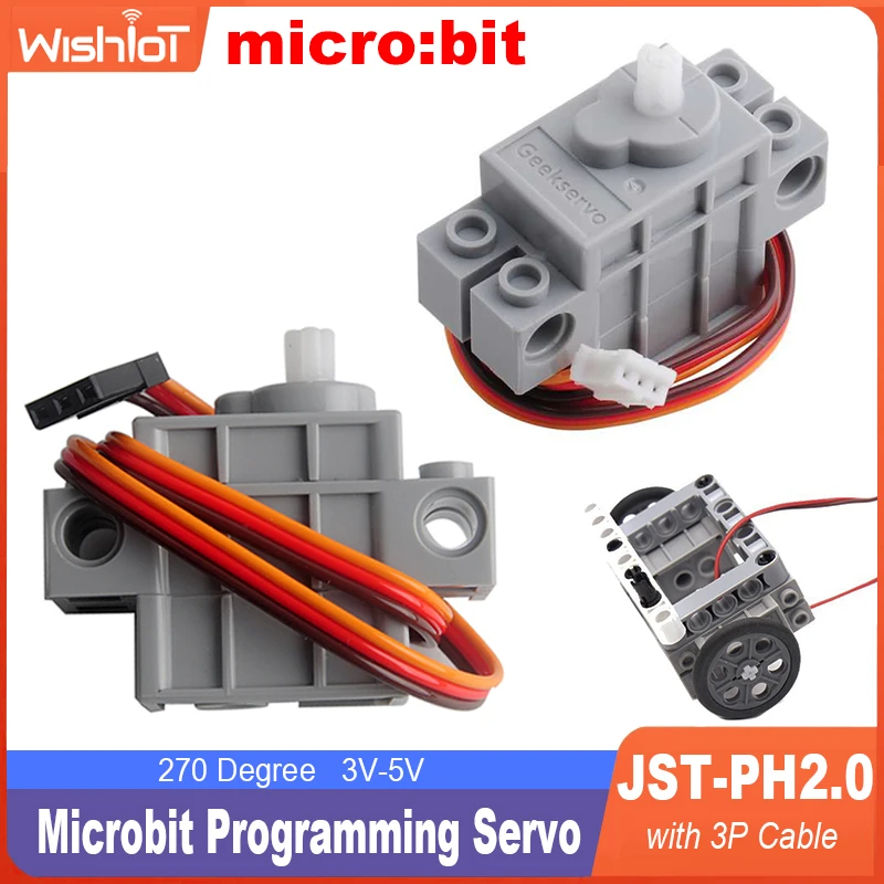 Kids Education Degree - Geek Servo Programlanabilir 270 Derece Microbit