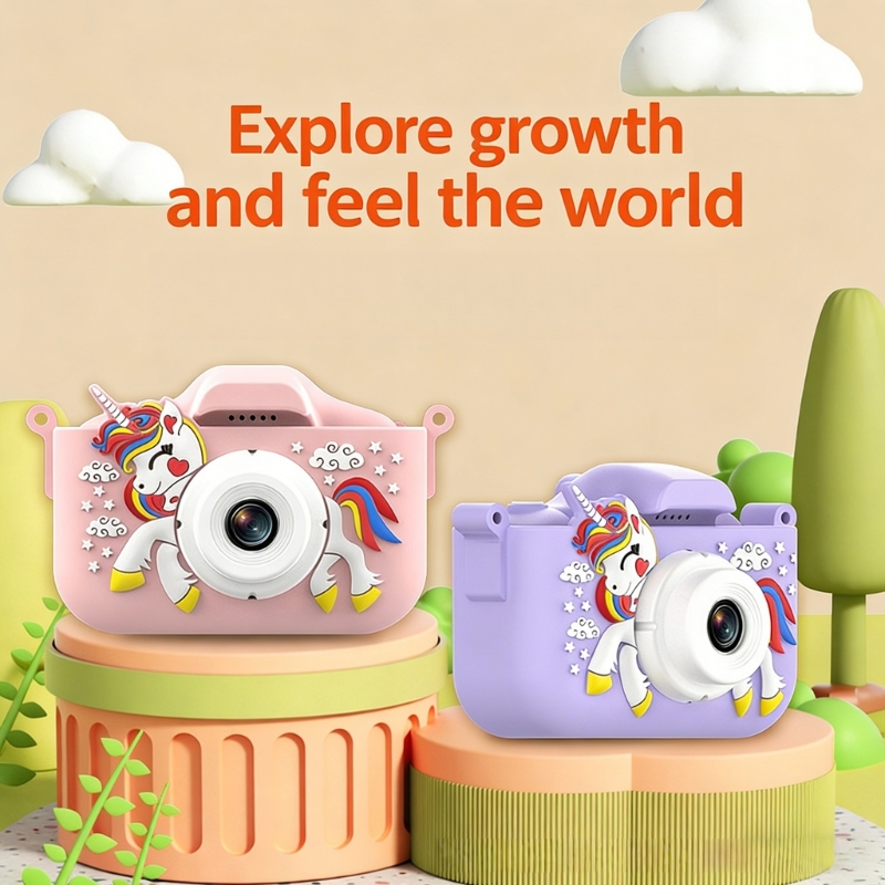 Kids Early Education Photos - Şarj Edilebilir Çocuk Kamera Oyuncak Yüksek
