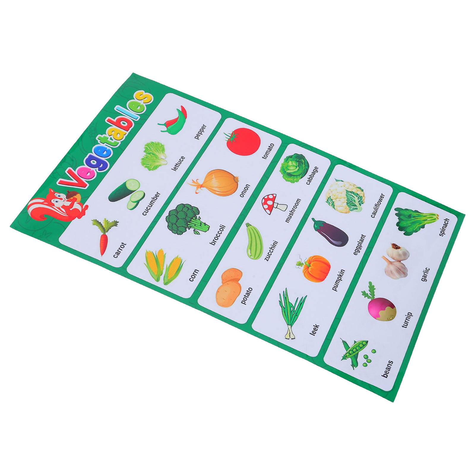 Mutfak Sebzeleri Duvar Sanatı  - Kids Nutrition Education incelemesi ve fiyatı
