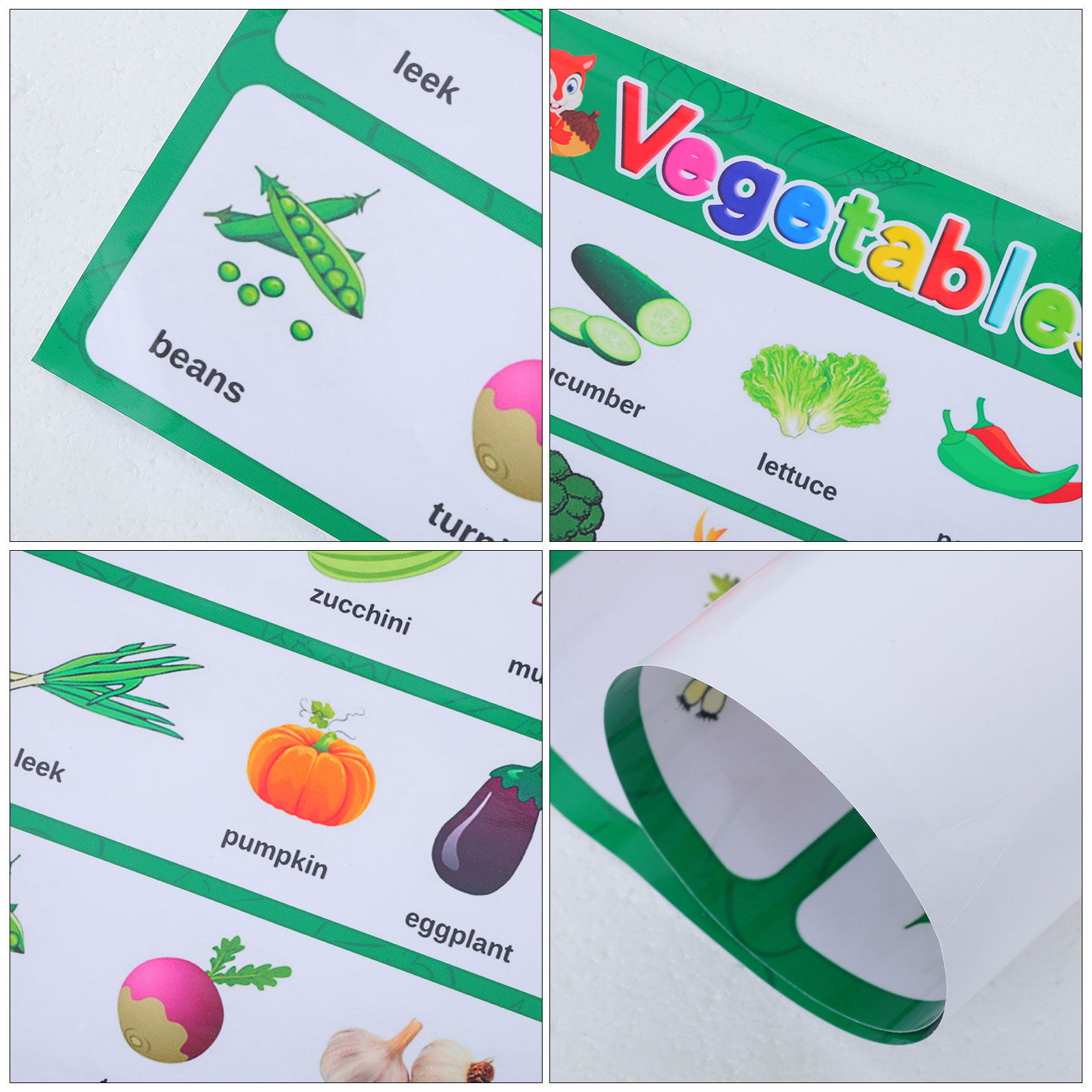 Mutfak Sebzeleri Duvar Sanatı  - Kids Nutrition Education incelemesi ve fiyatı