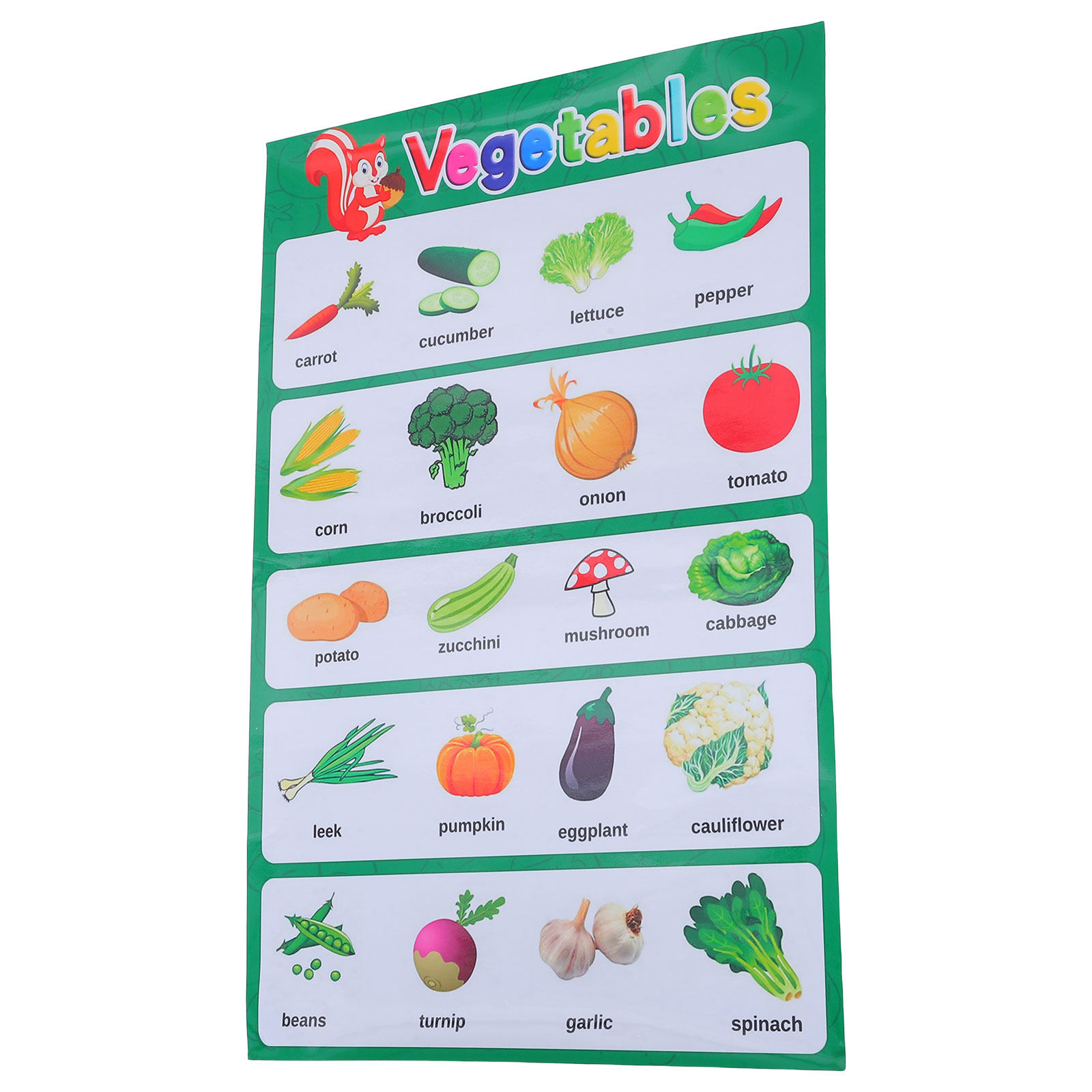 Mutfak Sebzeleri Duvar Sanatı  - Kids Nutrition Education incelemesi ve fiyatı