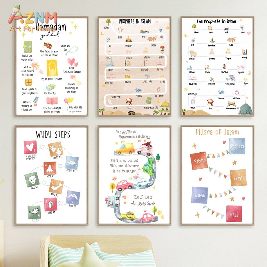 AZNM Suluboya İslami Çocuklar  - Kids Education Steps incelemesi ve fiyatı