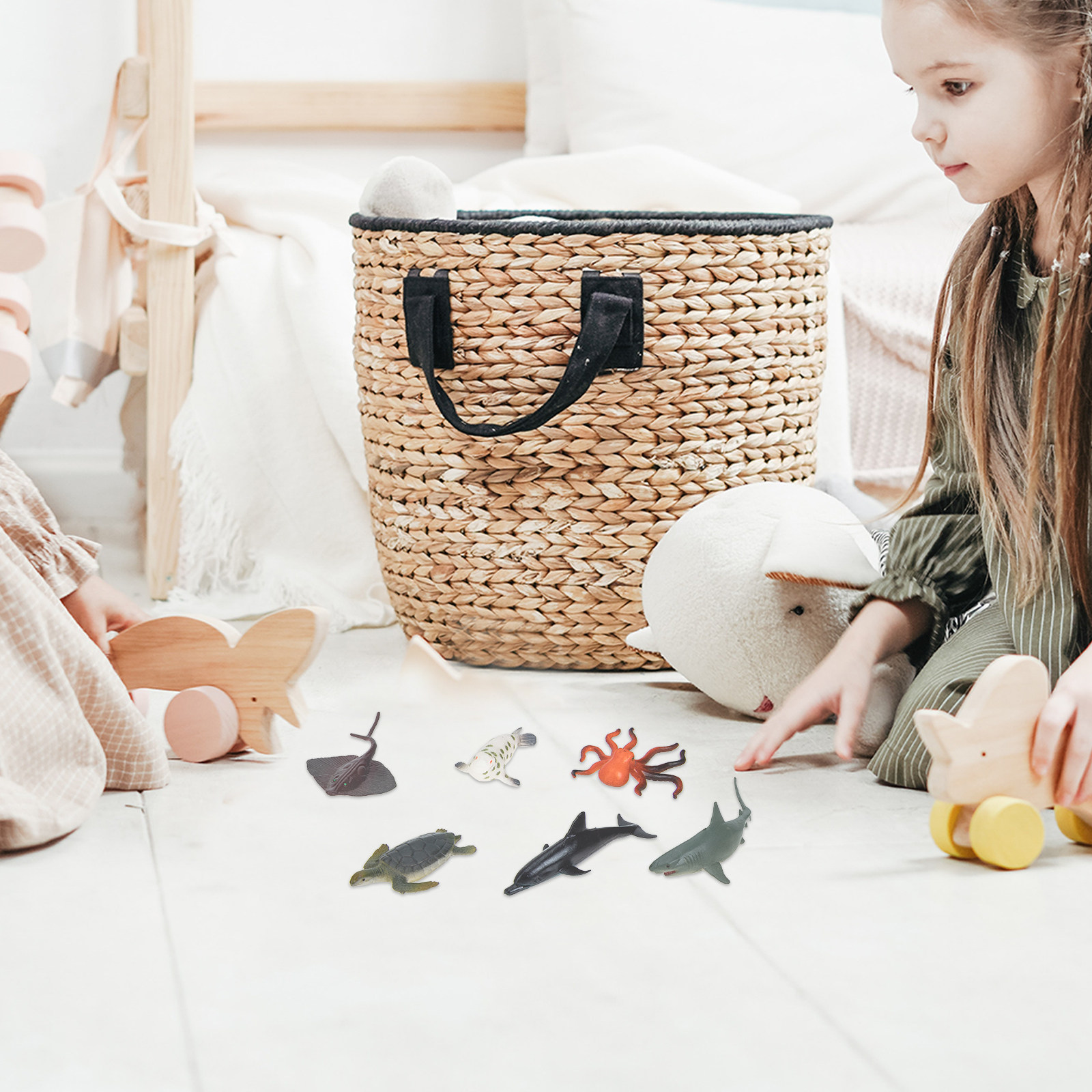 24 adet okyanus hayvanları pla - Kids Early Education Photos incelemesi ve fiyatı