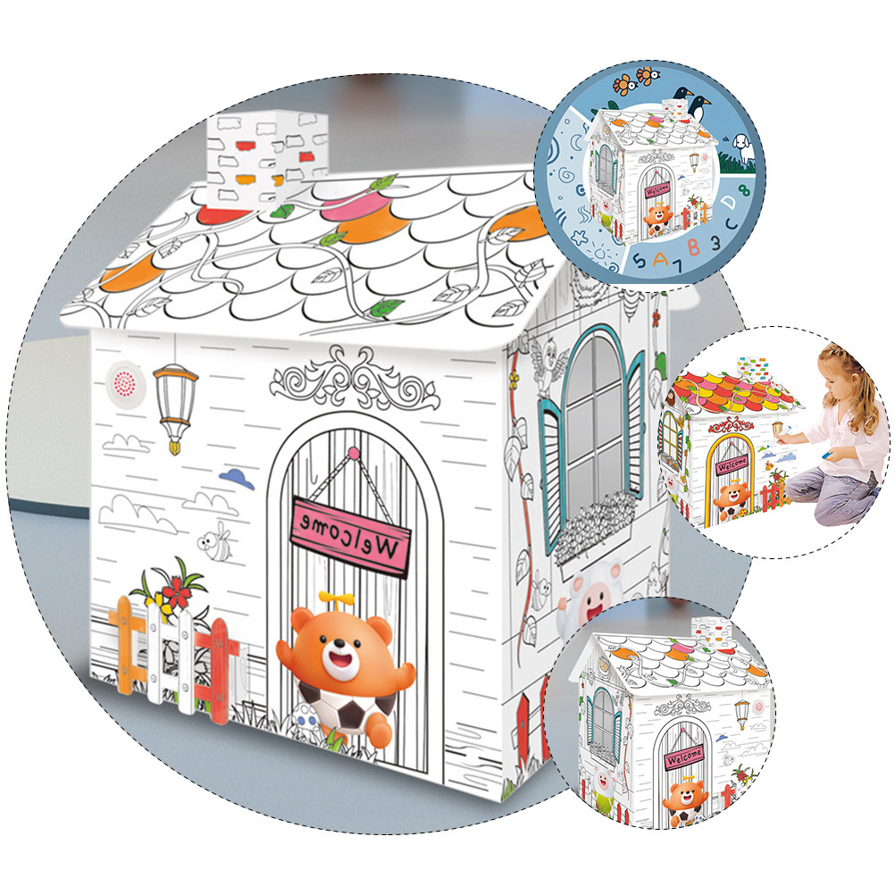 1 Adet DIY Boyama Kağıdı Oyun  - Kids Education Design incelemesi ve fiyatı